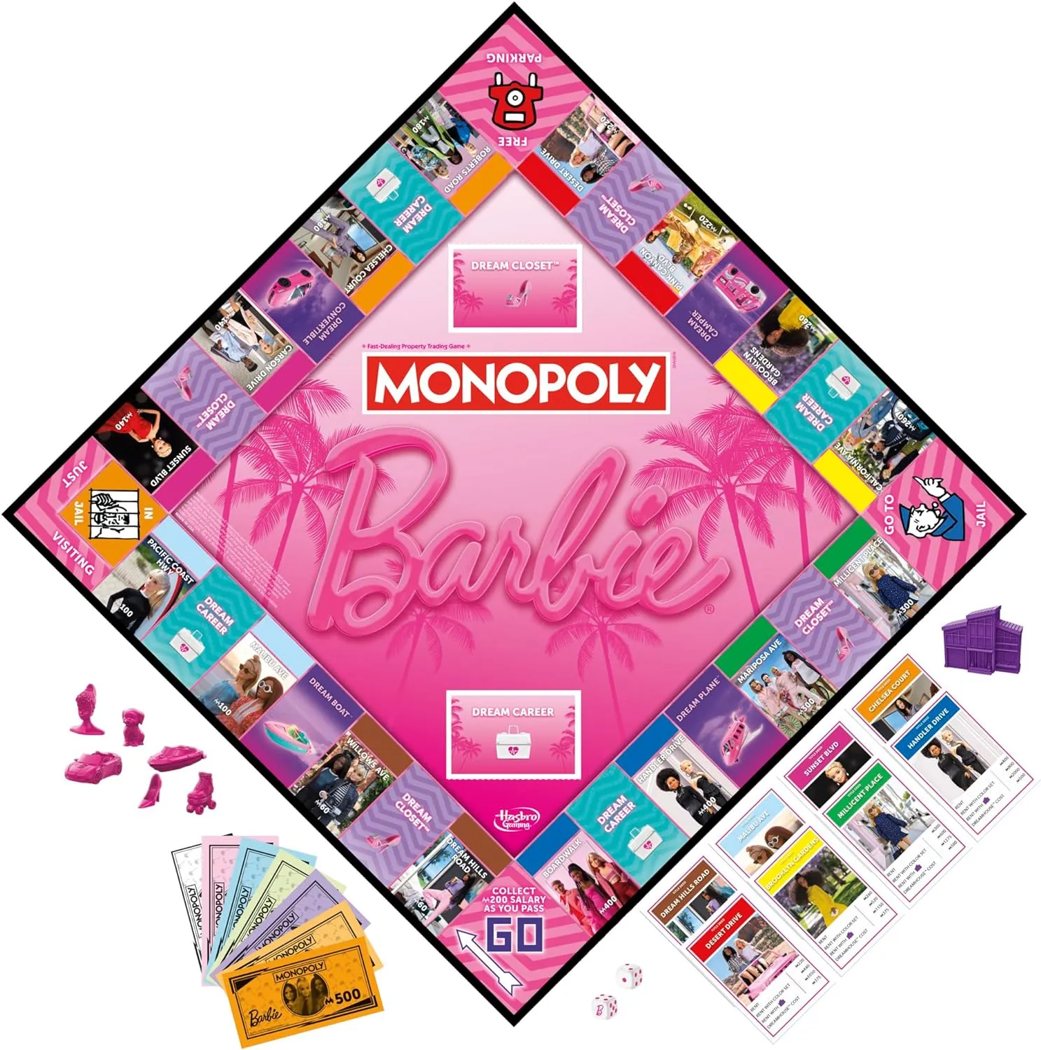 Barbie Toys Monopoly: Barbie Edition Brettspiel