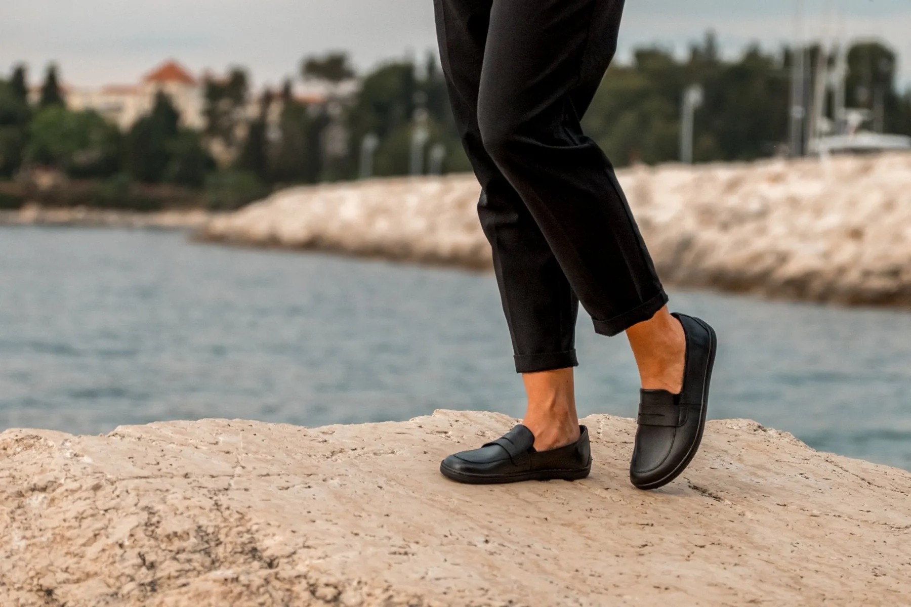 Barfuß-Mokassins Be Lenka Buena - Ganz in Schwarz (UNISEX) Schuhe_Be Lenka_Schuhwerk