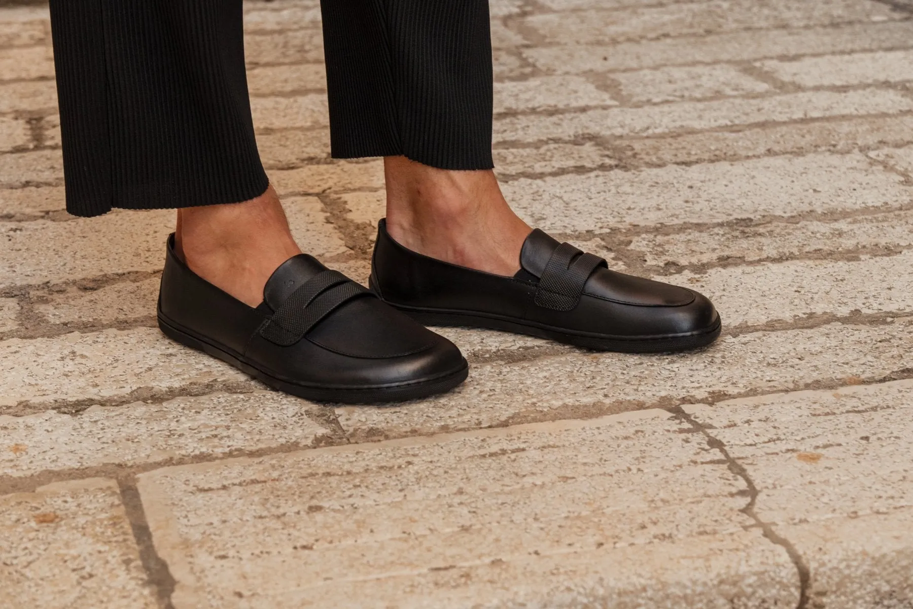 Barfuß-Mokassins Be Lenka Buena - Ganz in Schwarz (UNISEX) Schuhe_Be Lenka_Schuhwerk