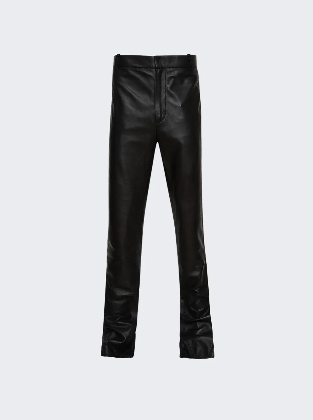 Gürtel-Leder-Super-Skinny-Hose