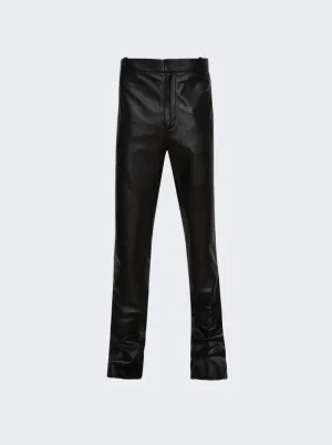 Gürtel-Leder-Super-Skinny-Hose