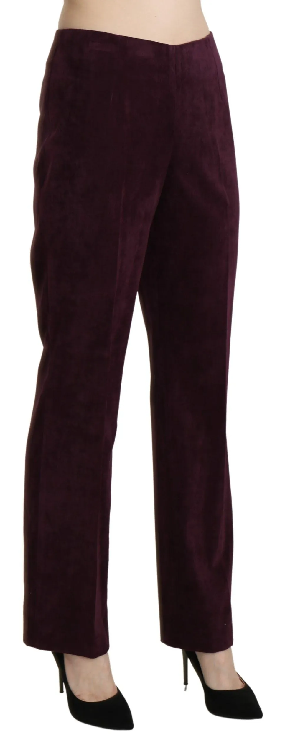BENCIVENGA Elegante Hochtaillierte Gerade Damenhose