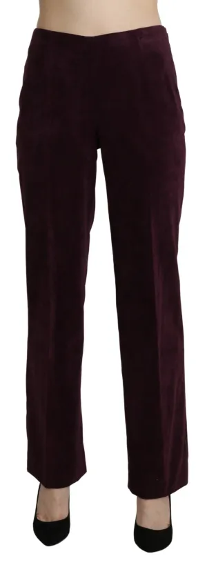 BENCIVENGA Elegante Hochtaillierte Gerade Damenhose