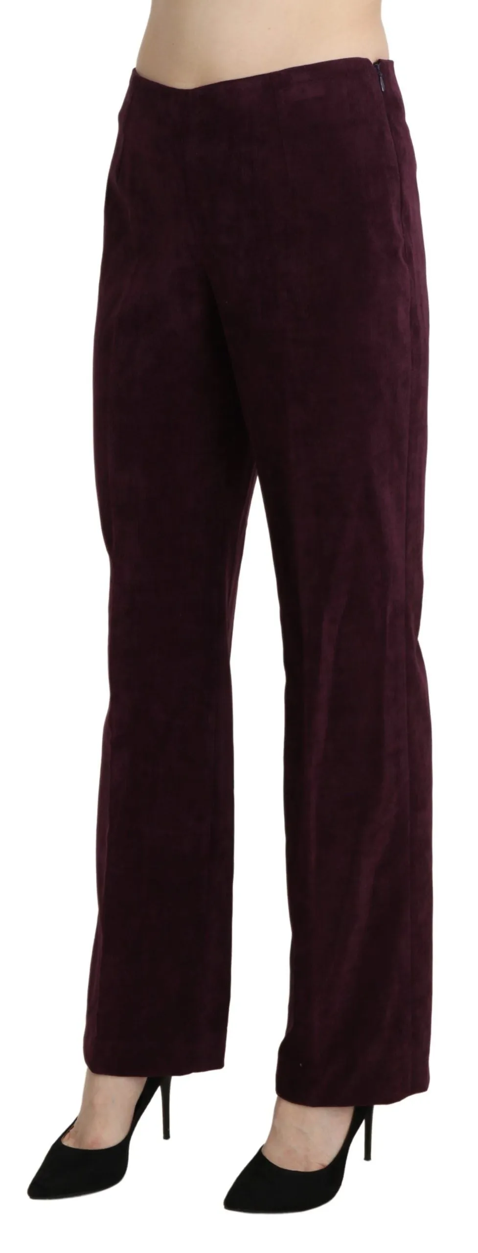 BENCIVENGA Elegante Hochtaillierte Gerade Damenhose