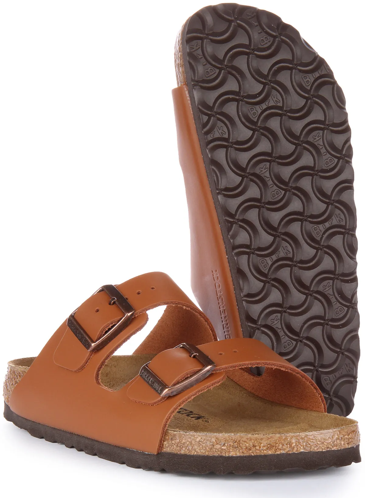 Birkenstock Arizona Bs In Braun | Schmal geschnittene Schuhe Birkenstock