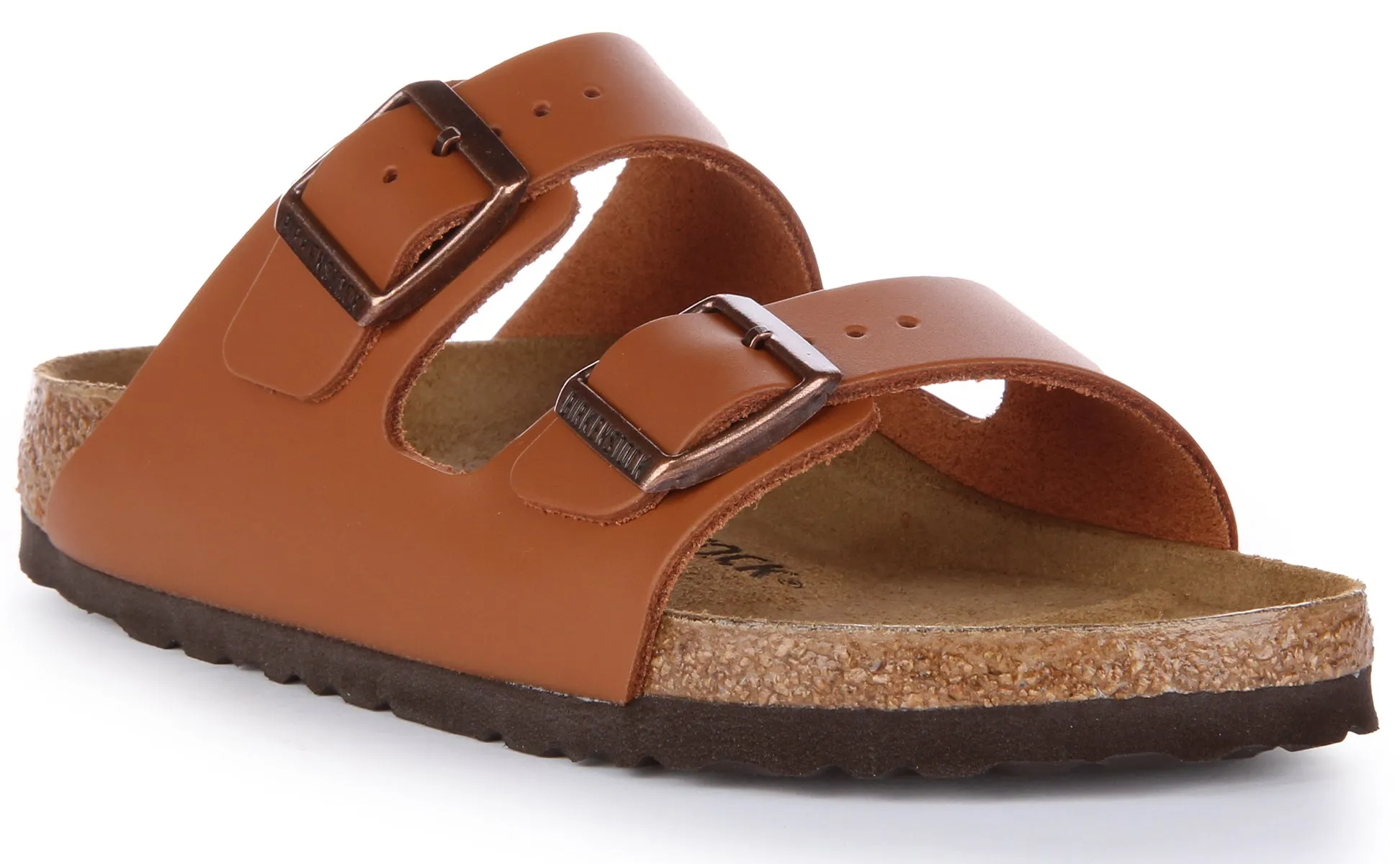 Birkenstock Arizona Bs In Braun | Schmal geschnittene Schuhe Birkenstock