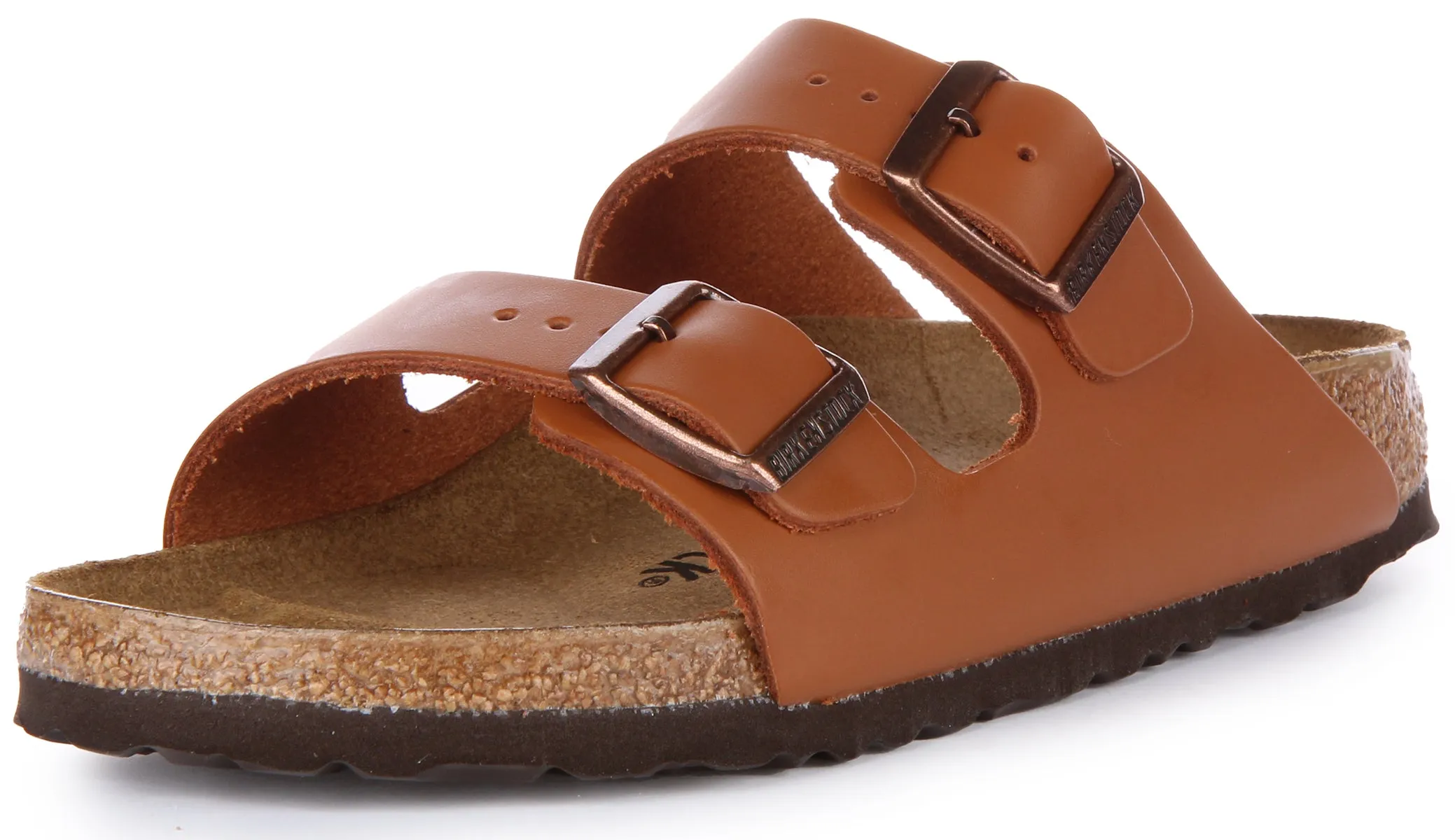 Birkenstock Arizona Bs In Braun | Schmal geschnittene Schuhe Birkenstock