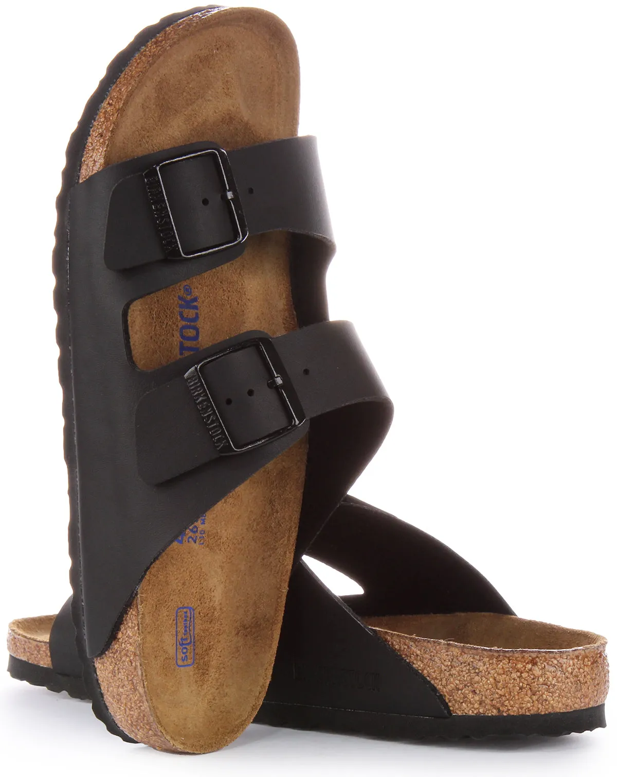 Birkenstock Arizona Soft Footbed In Schwarz | Schmal geschnittene Schuhe Birkenstock