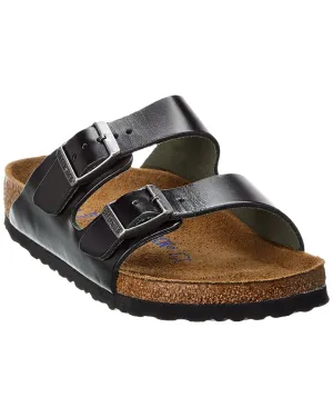 Birkenstock Arizona Soft Footbed Sandale aus Glattleder