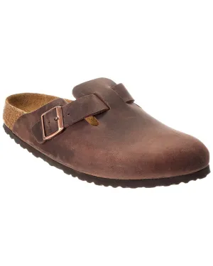 Birkenstock Boston BS Schmale Leder Clogs