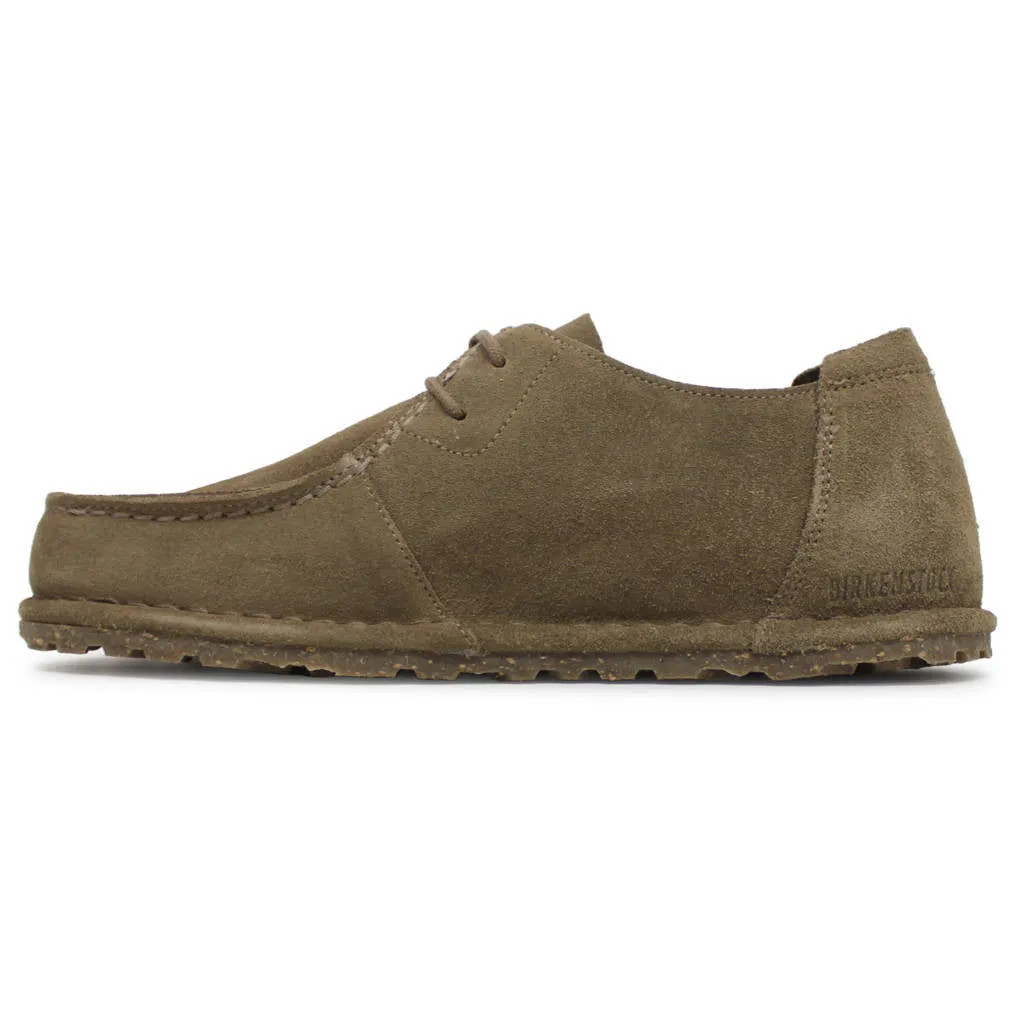 Birkenstock Utti Schnürschuhe aus Wildleder und Leder Unisex Freizeitschuhe