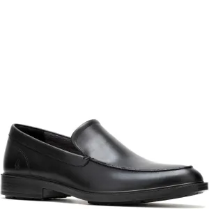 Schwarze Banker Slip-On Schuhe