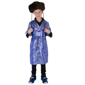 Blauer Rabbimantel - Kinder Babykids_Kostüm-Amerika