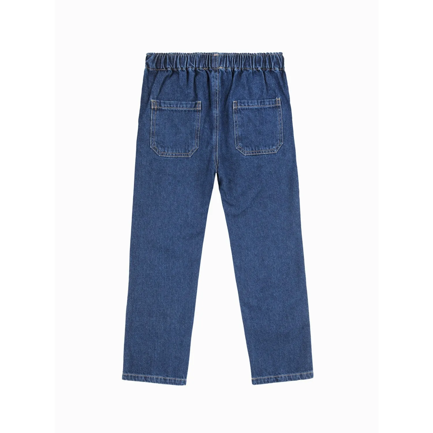 Bobo Choses Blaue Wellige Bobo Choses Mittlere Denim-Hose Bobo-Choses