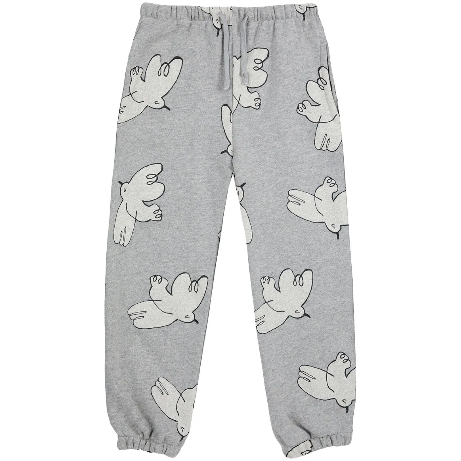 Bobo Choses Hell Heather Grau Freiheitsvogel All Over Jogginghose Bobo-Choses