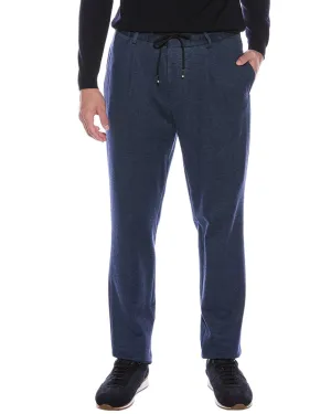 BOSS Hugo Boss Hose mit Kordelzug aus Kaschmir-Mix