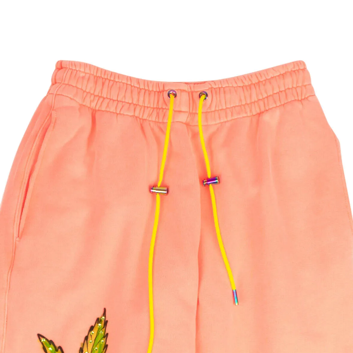 Bossi Airbrush Strass Jogginghose - Persische Melone