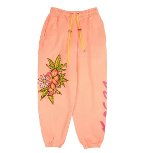Bossi Airbrush Strass Jogginghose - Persische Melone