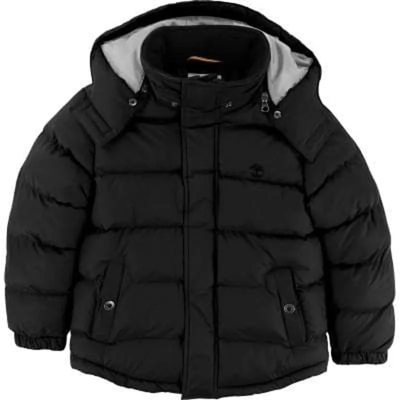 Jungen Schwarze Steppjacke