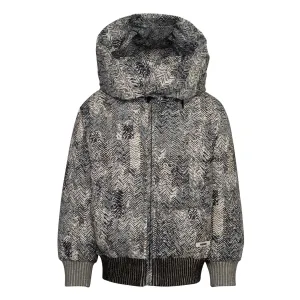 Jungen Graue Steppjacke