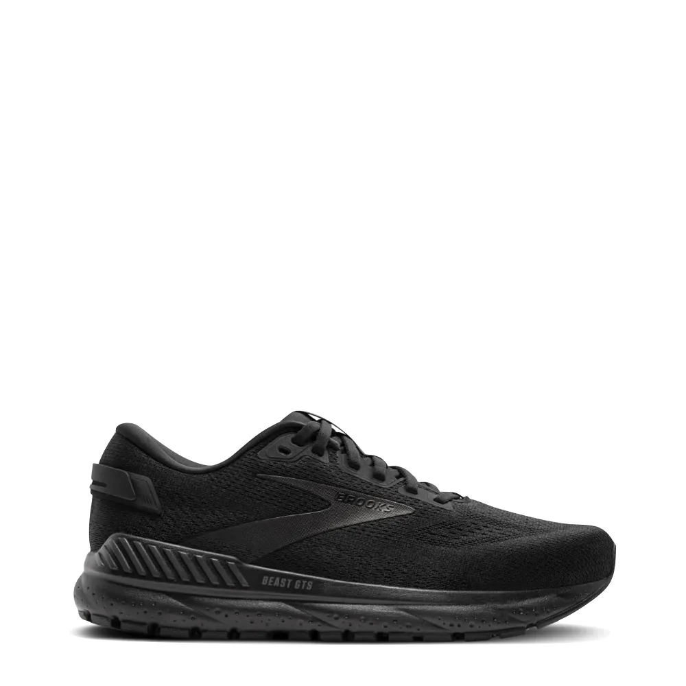 Brooks Herren Beast GTS 24 Sneaker in Schwarz/Schwarz/Ebenholz