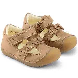 Bundgaard Petit Sommerblumen Sandale Karamell WS Bundgaard