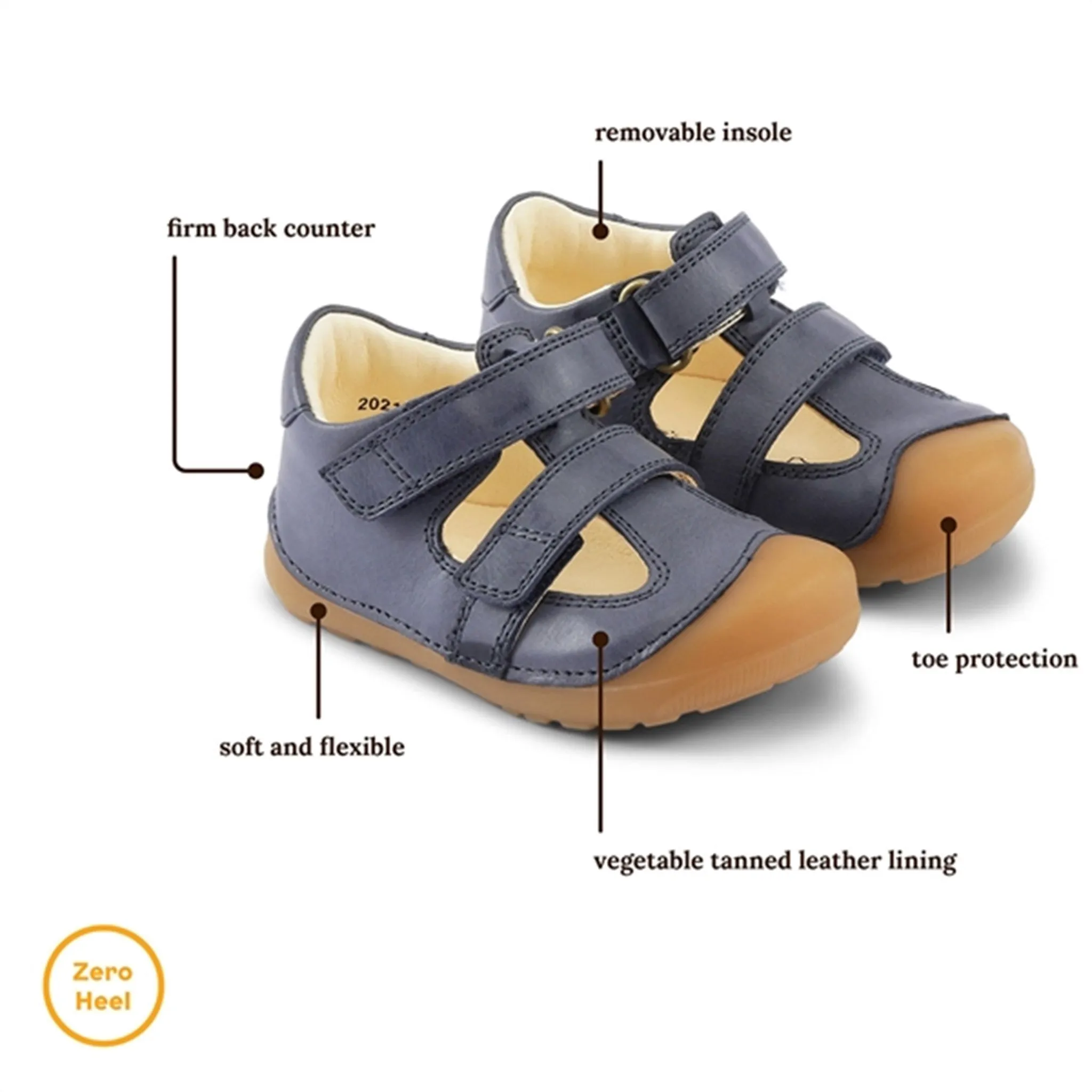 Bundgaard Petit Sommersandalette Marine WS Bundgaard