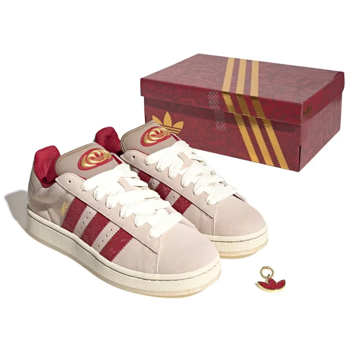 Campus CNY 'Aktives Maroon Cremeweiß'