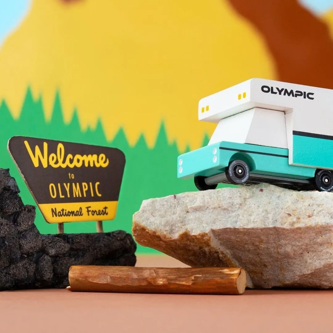 Candylab Süßigkeitenauto Olympia-Wohnmobil