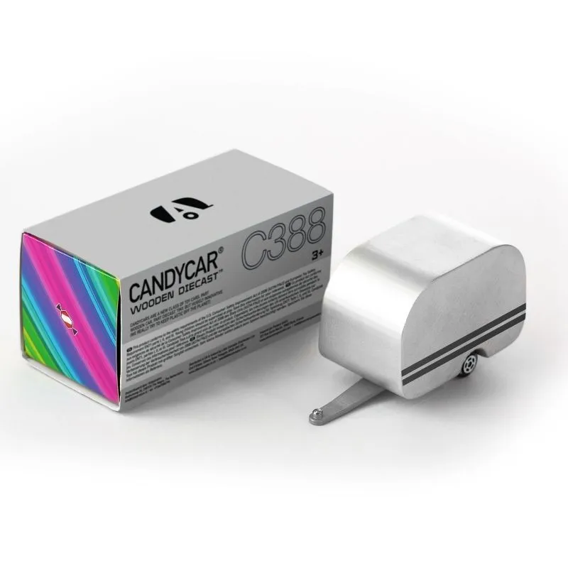 Candylab Süßigkeitenauto Anhänger Airstream