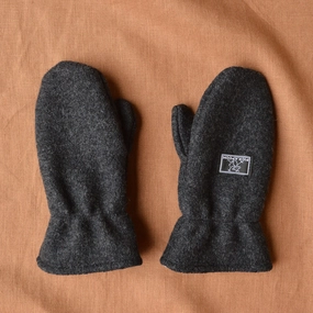 Child's Organic Boiled Wool Mittens (4-6y ) *Last ones