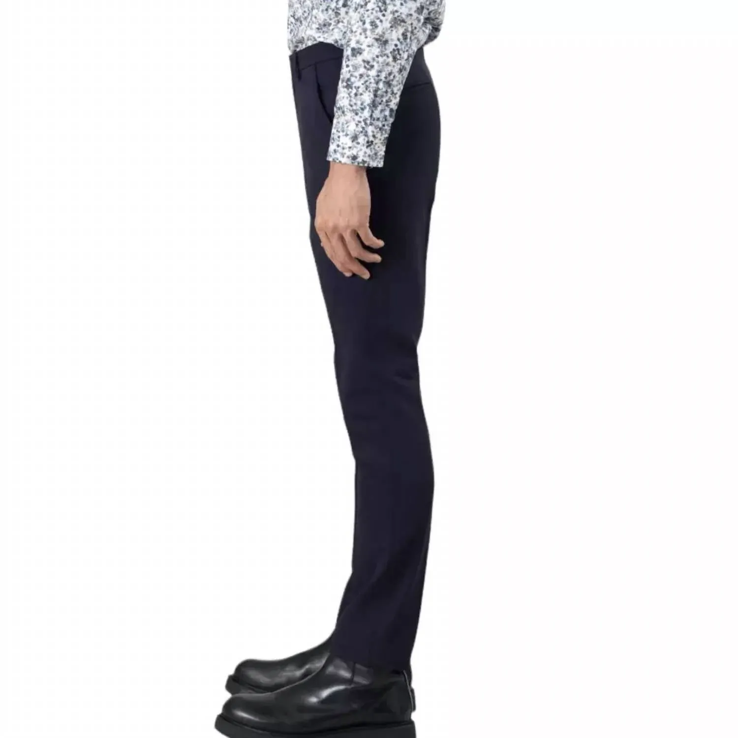 Chino Soft Twill Hose In Marineblau