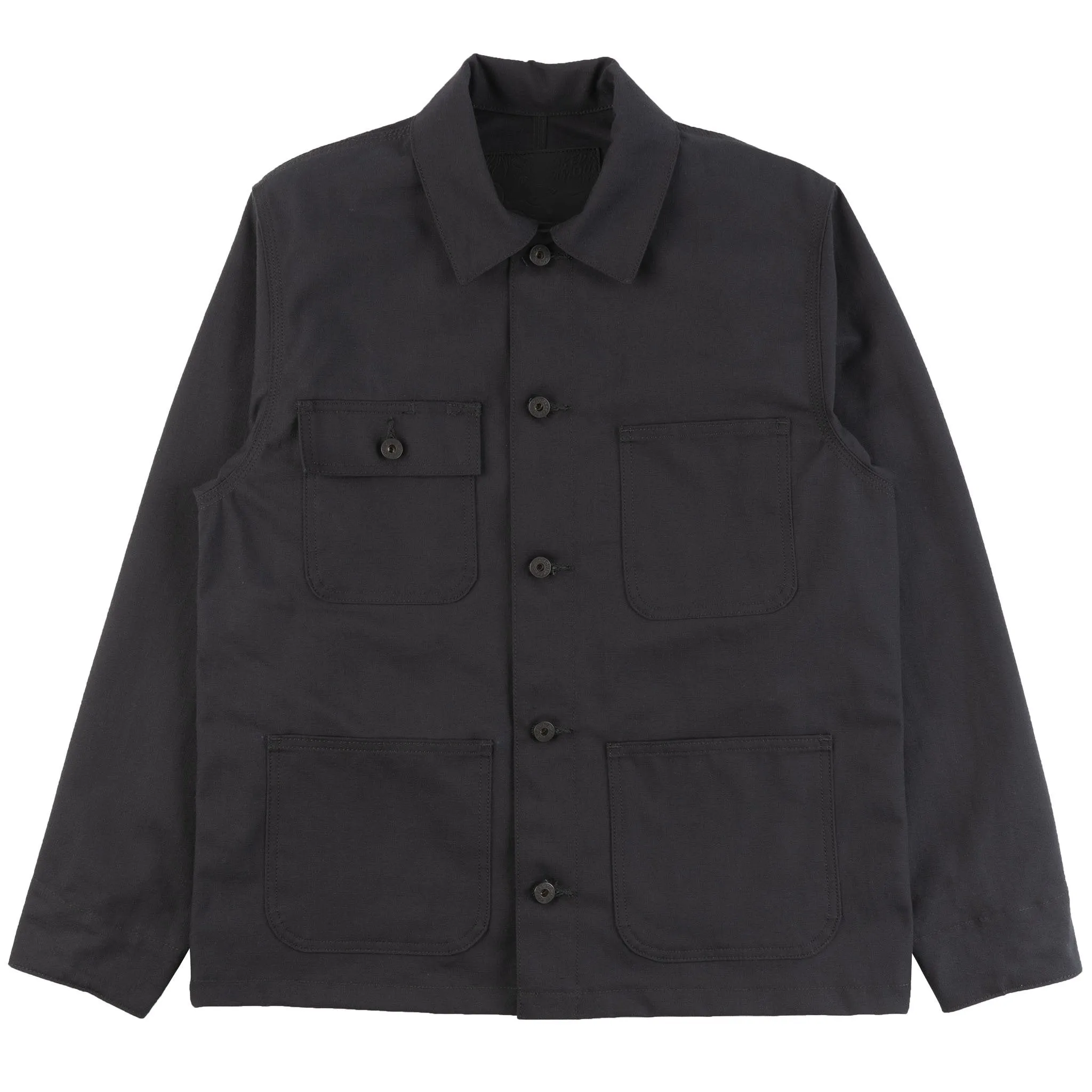 Arbeitsjacke - Schwarze Leinwand