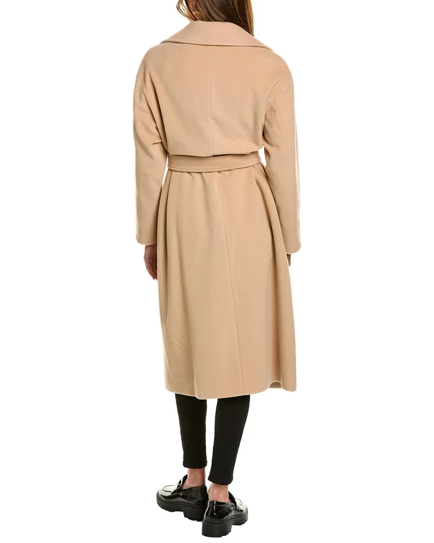 Cinzia Rocca Icons Langer Trenchcoat aus Wolle & Kaschmir-Mix