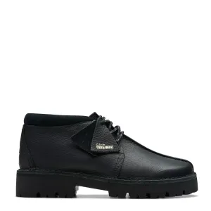 Clarks Originals Trek Hike Schuh Schwarz Leder Clarks Originals Schuhe
