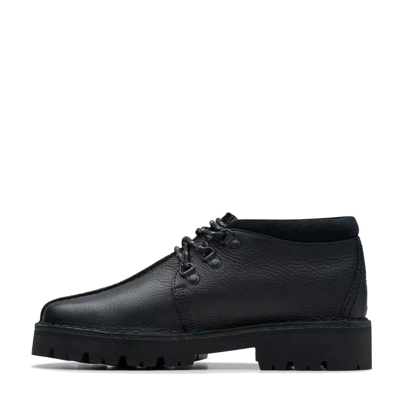 Clarks Originals Trek Hike Schuh Schwarz Leder Clarks Originals Schuhe