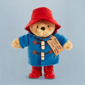 Klassischer Paddington Bär mit Stiefeln Kuscheltier