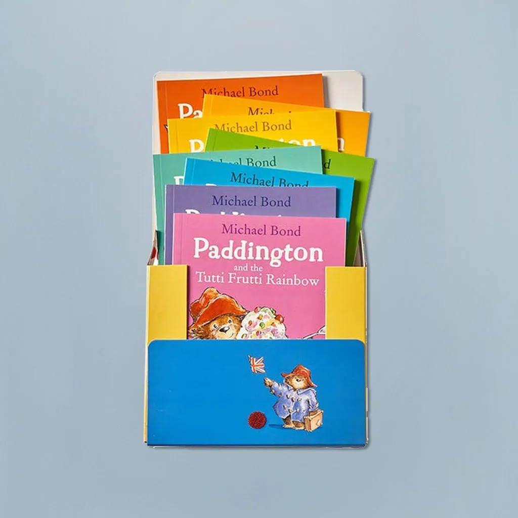 Klassisches Paddington mit Stiefeln Plüschtier und Koffer Buchsammlung Geschenkset