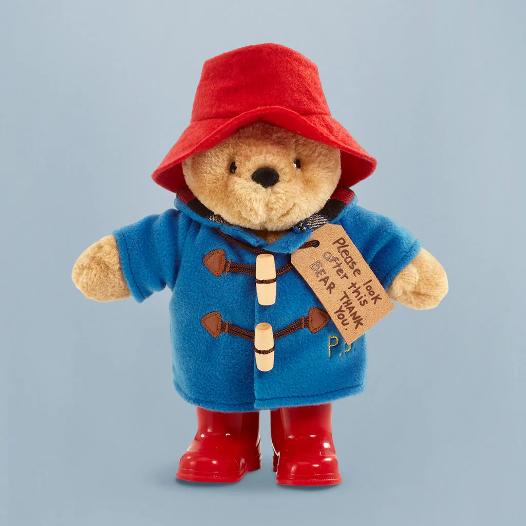 Klassisches Paddington mit Stiefeln Plüschtier und Koffer Buchsammlung Geschenkset