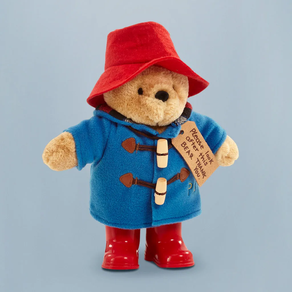 Klassisches Paddington mit Stiefeln Plüschtier und Koffer Buchsammlung Geschenkset