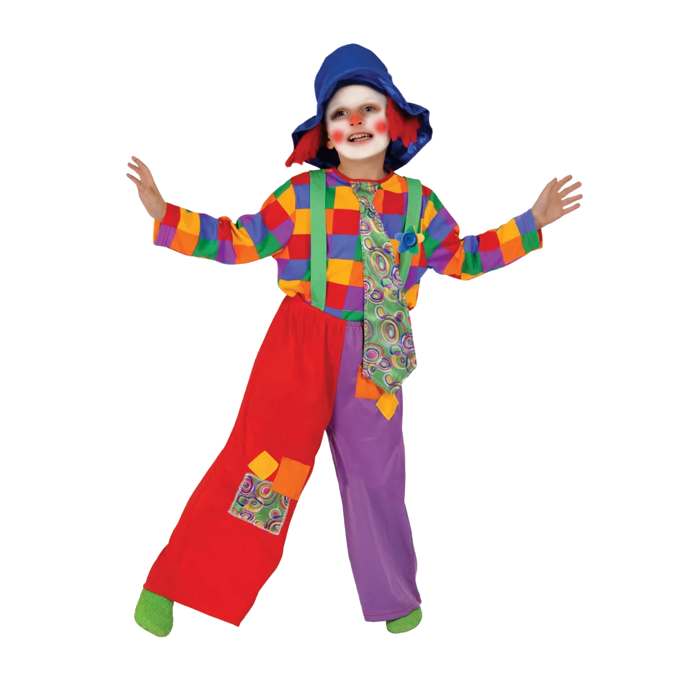 Clown-Kostüm - Kinder Babykids Verkleiden-Amerika