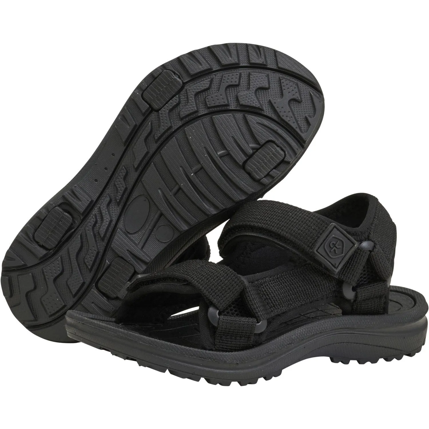 Color Kids Schwarz Colorblock Sandalen mit Klettverschluss Color Kids