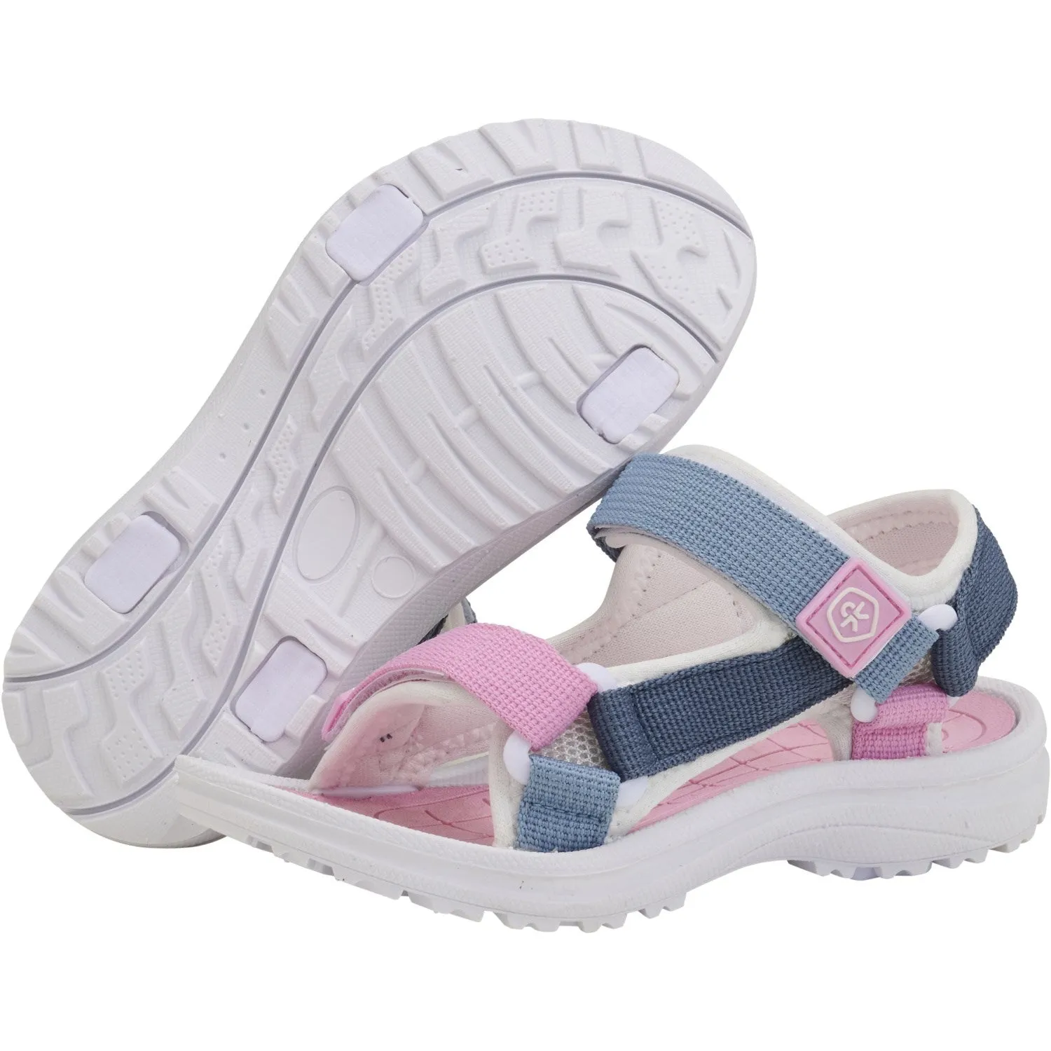 Color Kids Orchid Farbblock Sandalen mit Klettverschluss Color Kids