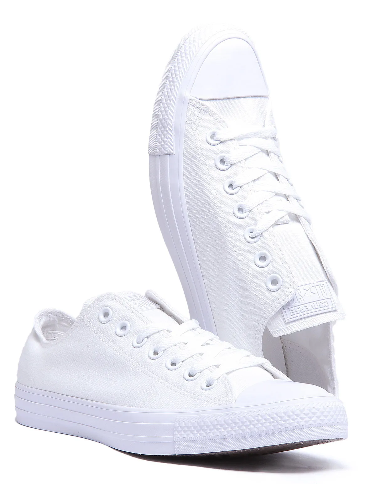 Converse 1U647 CT All Star Low Sneaker in Weiß Mono für Herren Schuhe Converse