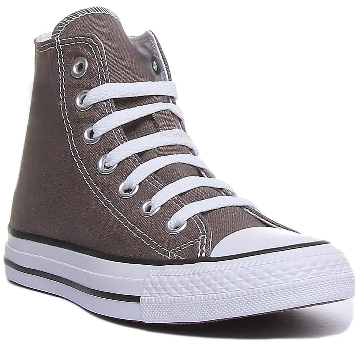 Converse All Star Hi Core Canvas Trainer in Anthrazit für Herren Schuhe Converse