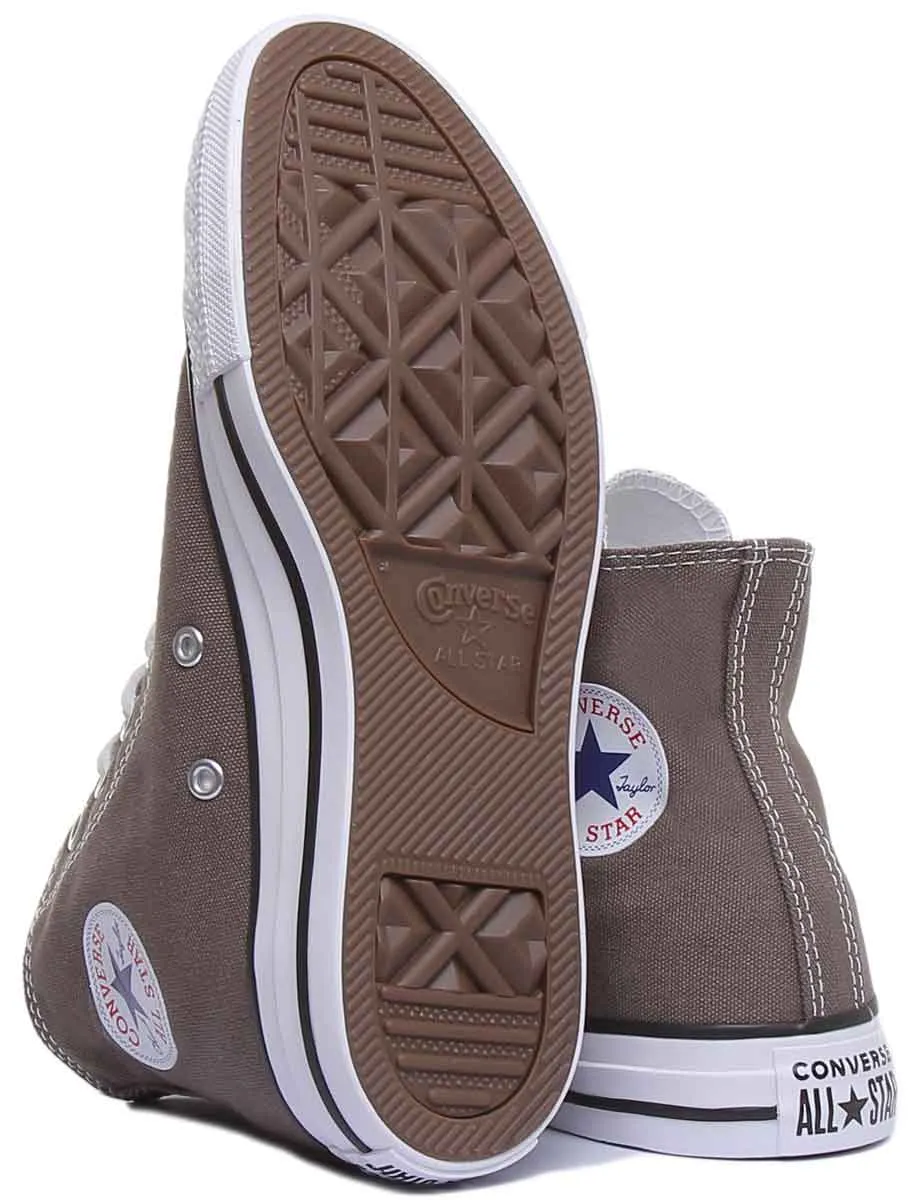 Converse All Star Hi Core Canvas Trainer in Anthrazit für Herren Schuhe Converse