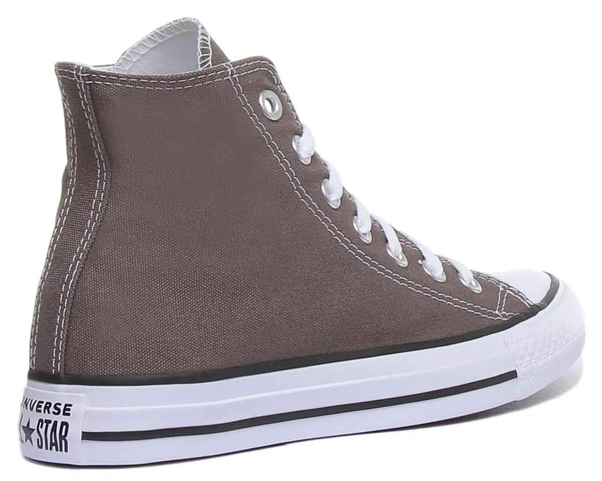 Converse All Star Hi Core Canvas Trainer in Anthrazit für Herren Schuhe Converse