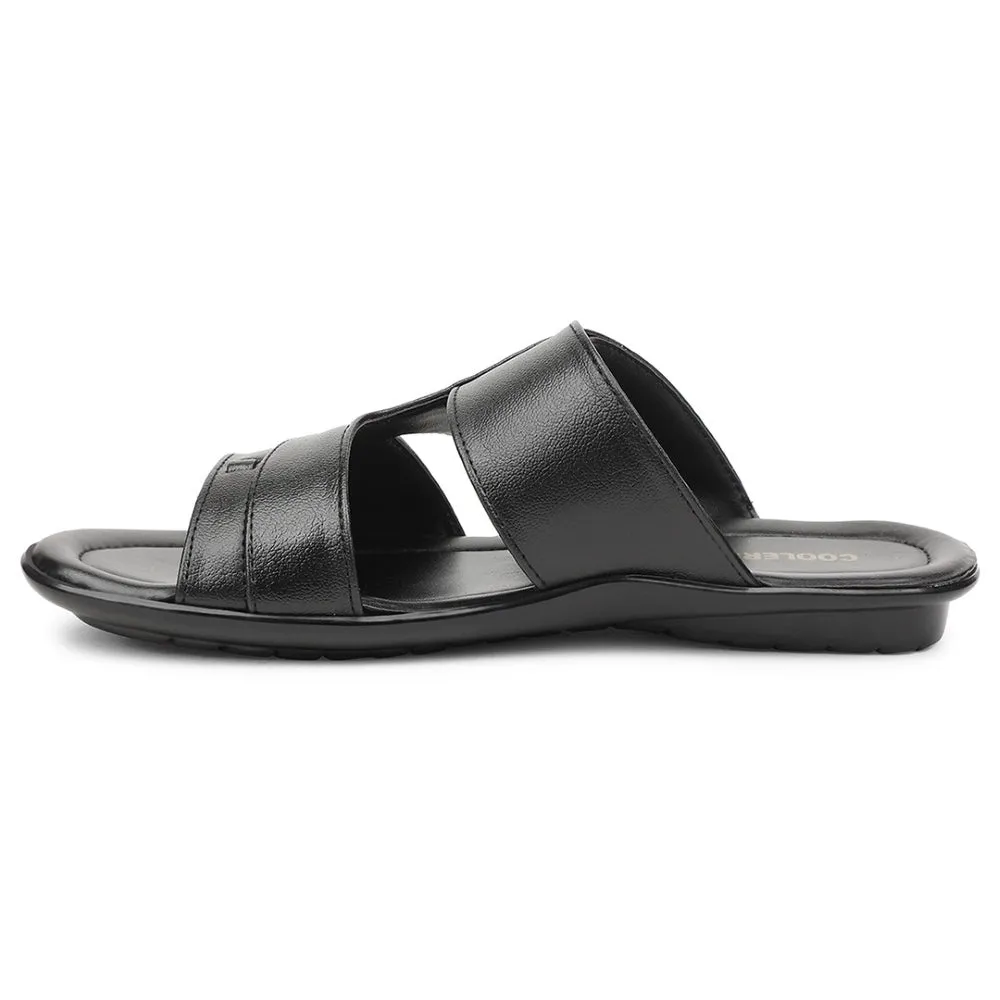 Liberty COOL99-703 Bequeme Schwarze Hausschuhe Für Herren