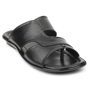 Liberty COOL99-703 Bequeme Schwarze Hausschuhe Für Herren