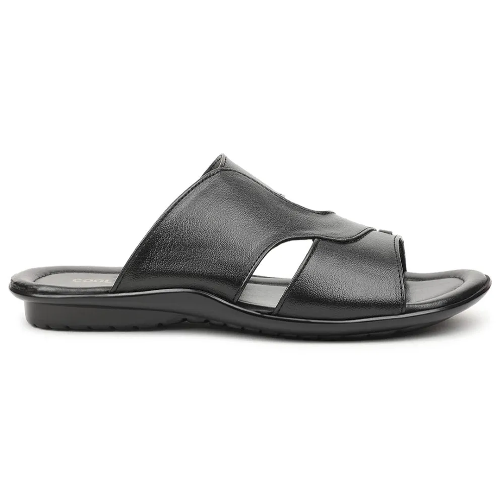 Liberty COOL99-703 Bequeme Schwarze Hausschuhe Für Herren